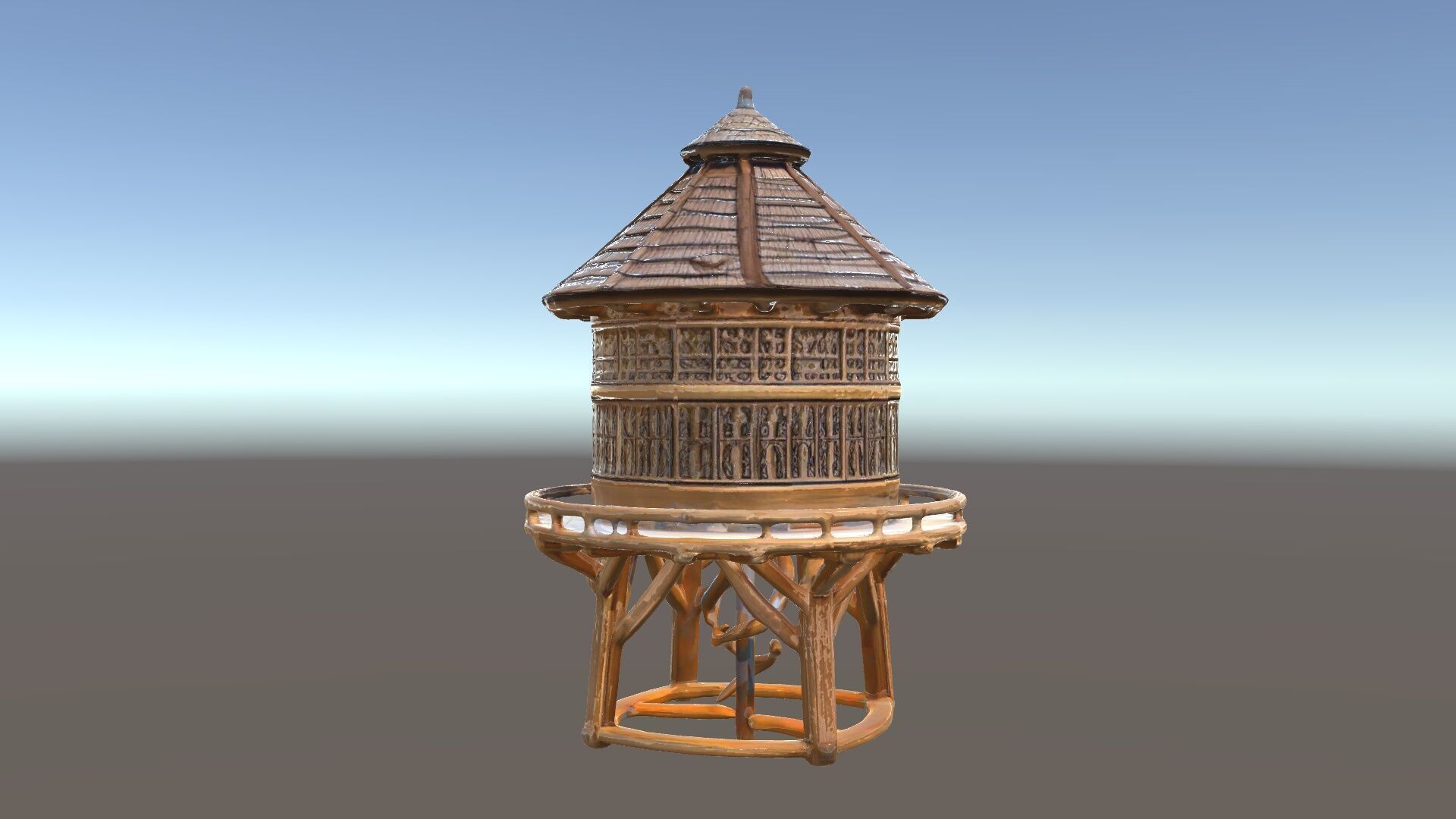 Medieval Watchtower Model Pack Low-poly 3D model_5