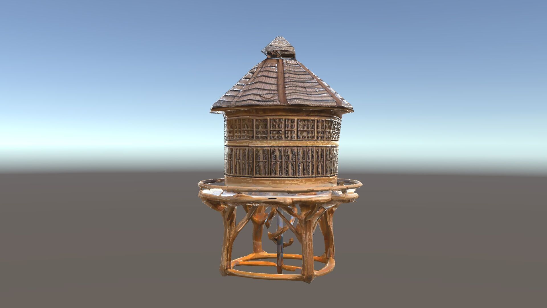 Medieval Watchtower Model Pack Low-poly 3D model_34