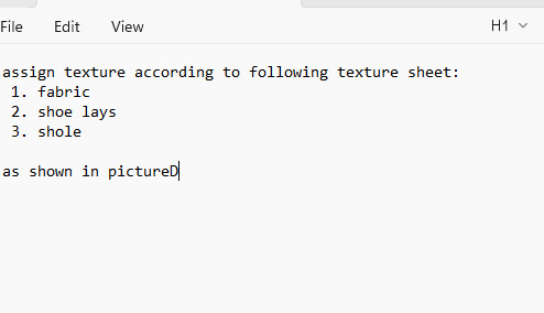 Realistic 3D Canvas Sneakers  Low-poly 3D model_9