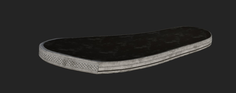 Realistic 3D Canvas Sneakers  Low-poly 3D model_7