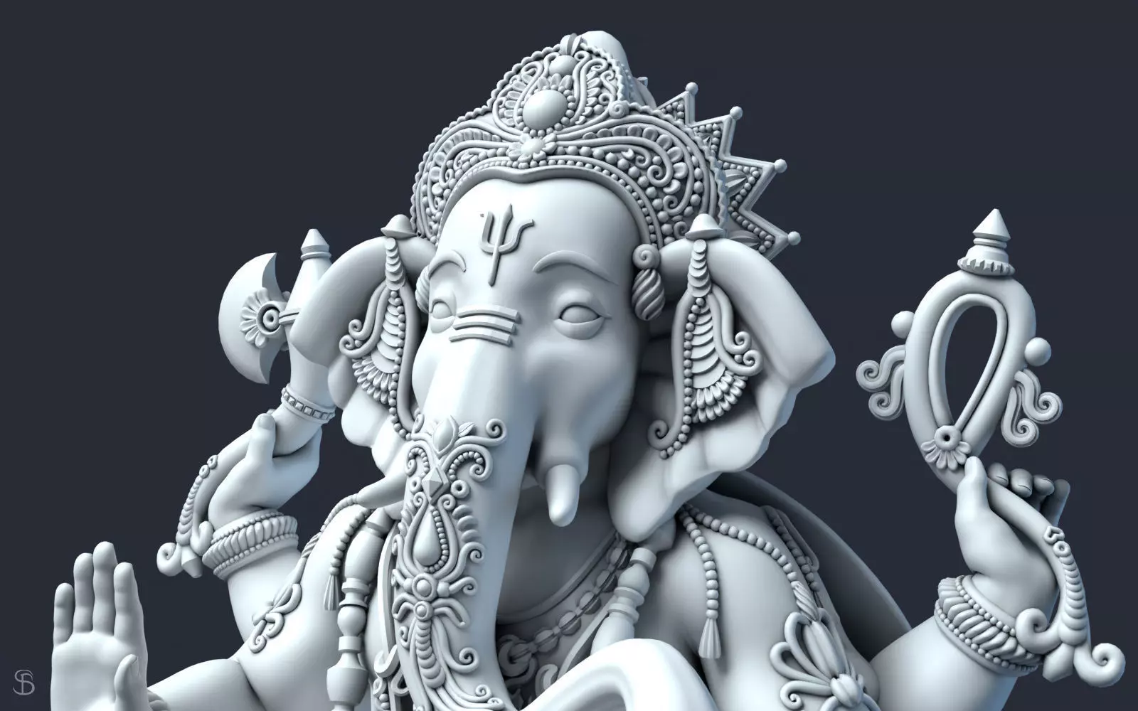 Ganesha 3D model_0