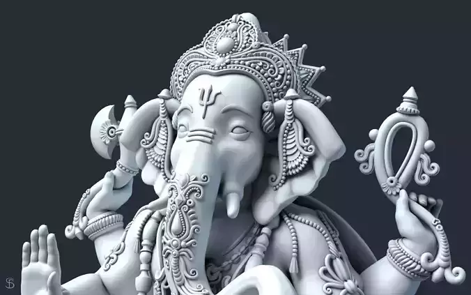 Ganesha 3D model