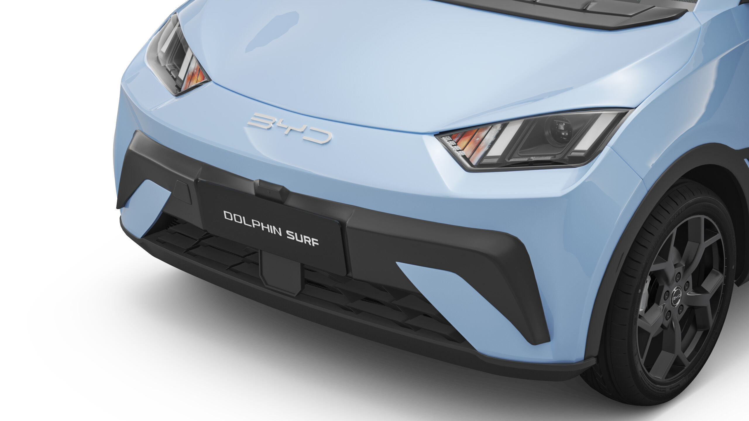 2025 BYD Dolphin Surf Atto1 with Interior 3D model_3