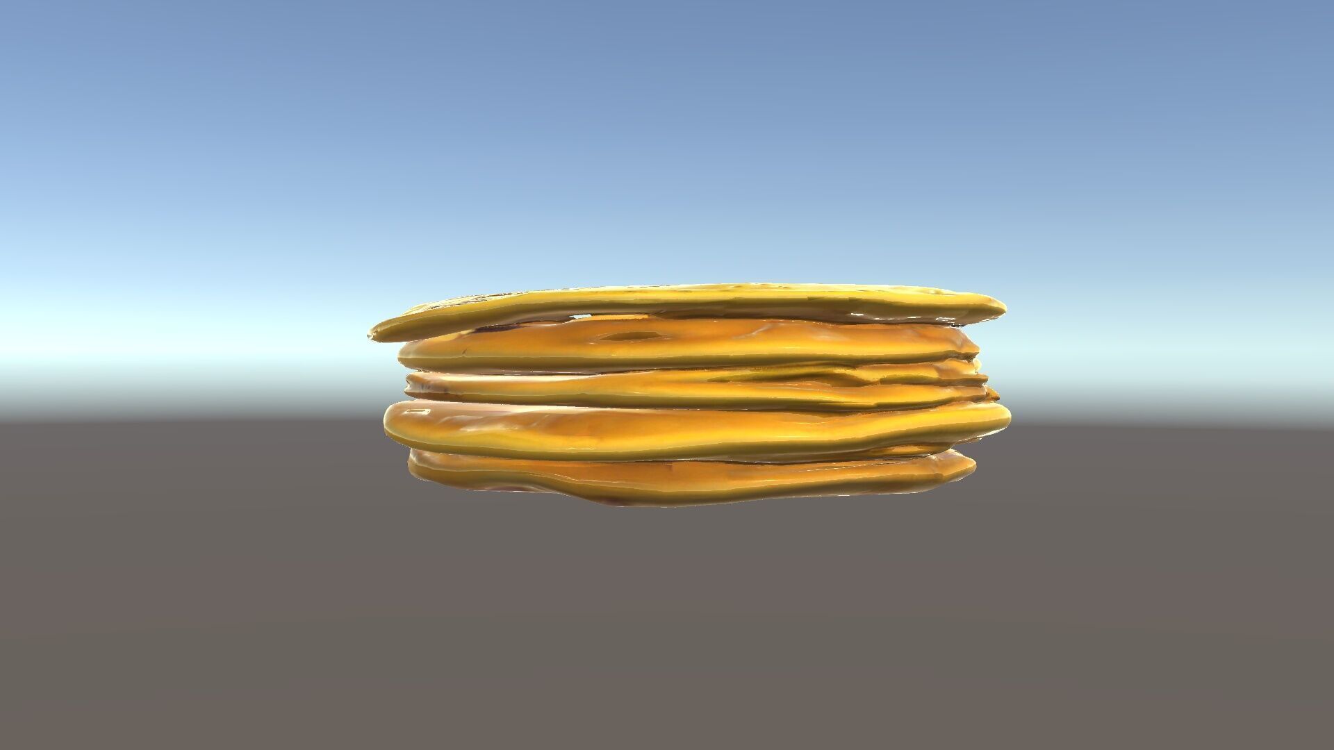 Pancake Stack D Model Pack Low-poly 3D model_33