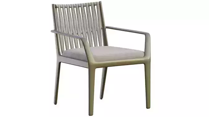 H Armchair By Brown Jordan