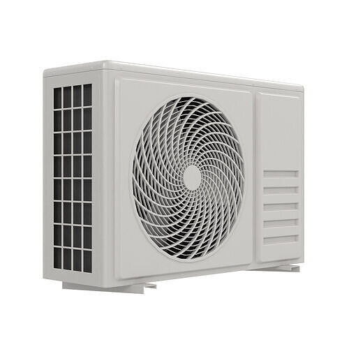 Low Poly PBR Air Conditioner Low-poly 3D model