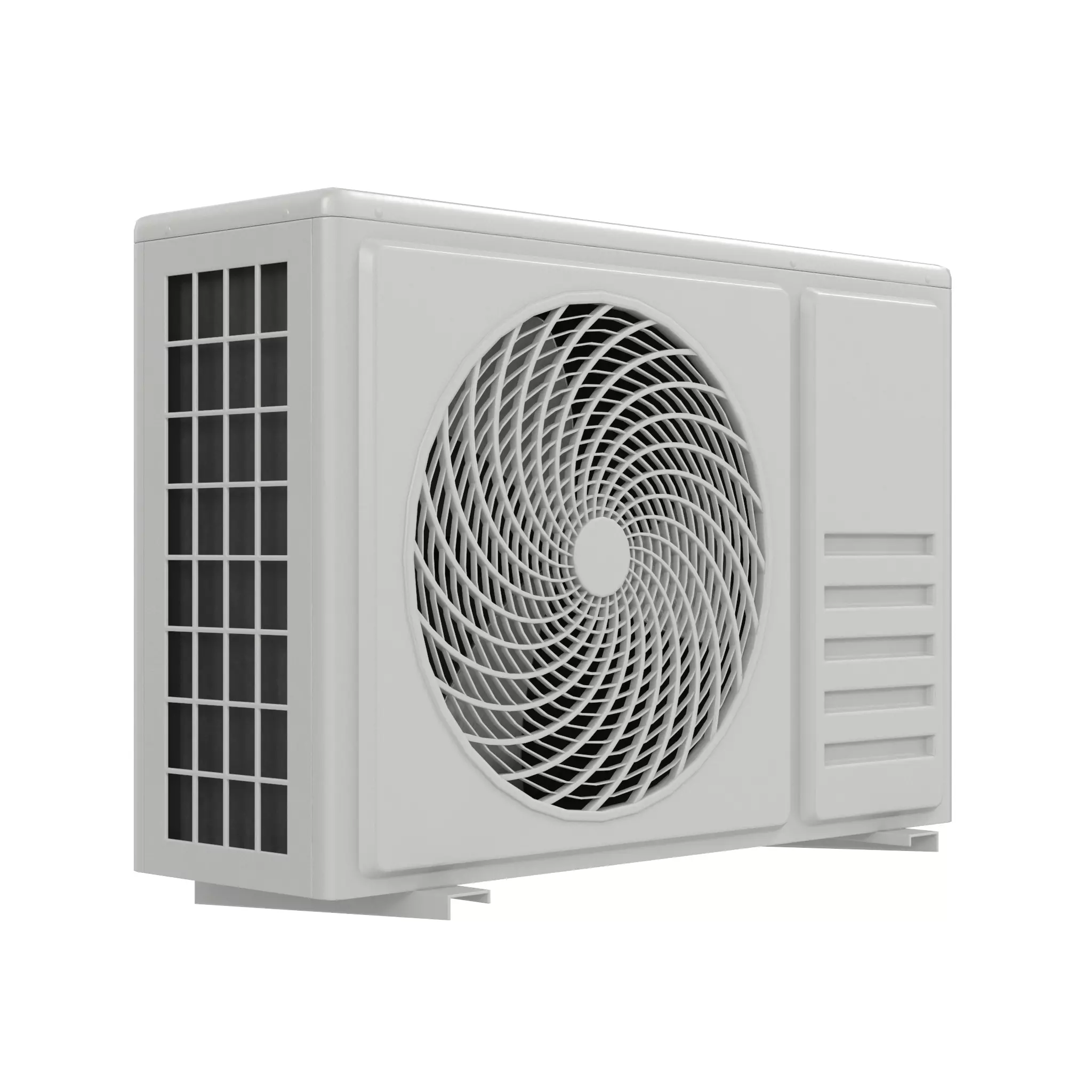 Low Poly PBR Air Conditioner Low-poly 3D model_0