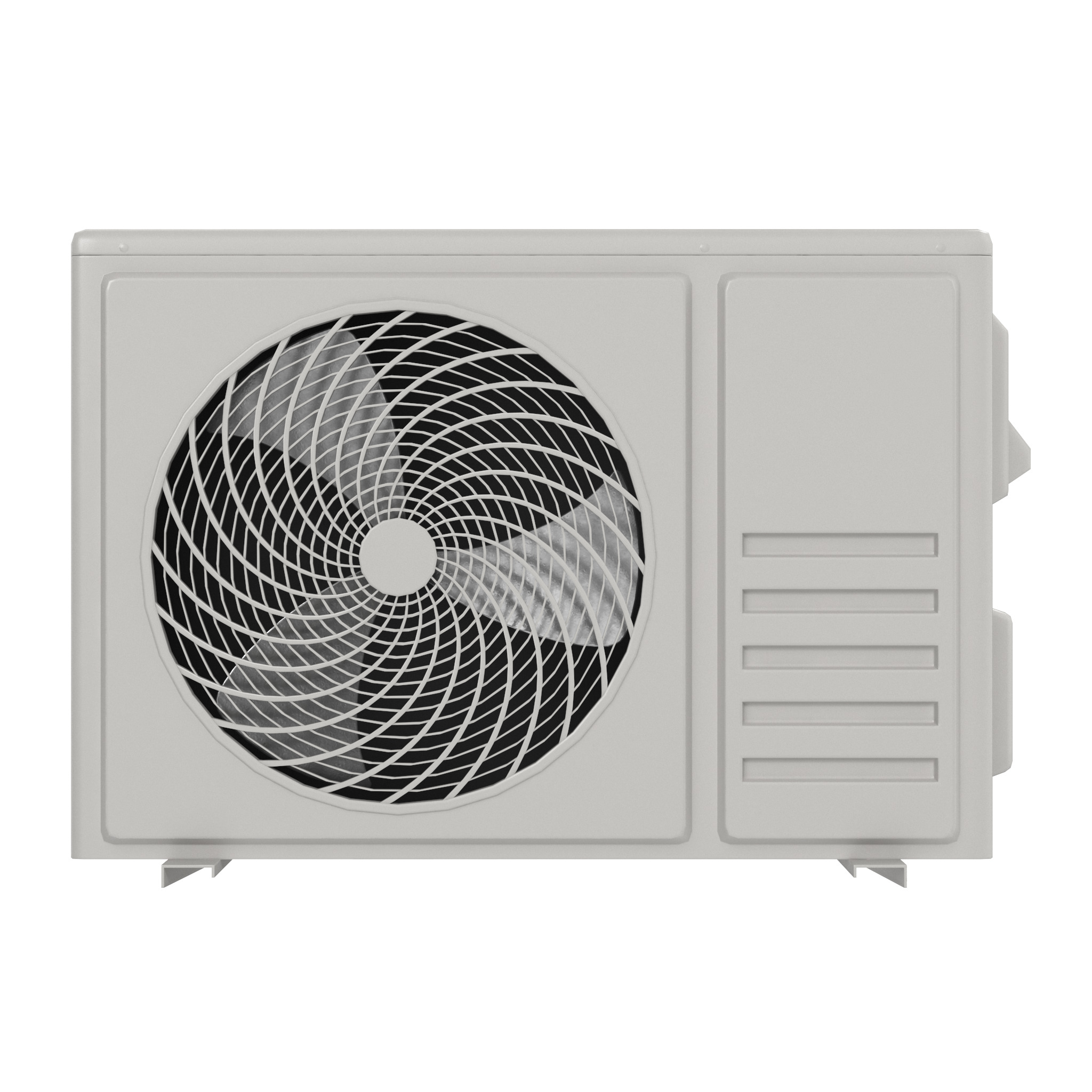 Low Poly PBR Air Conditioner Low-poly 3D model_3