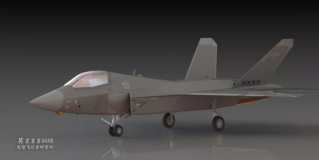 ShenYang J-35 3D model