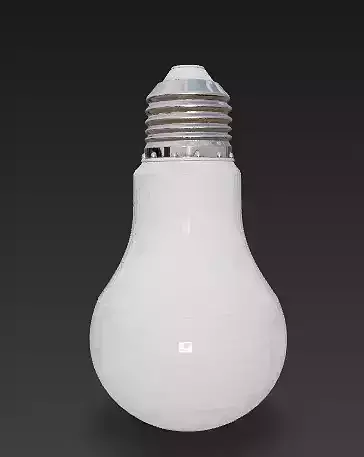 Faceted A-Shape LED Bulb