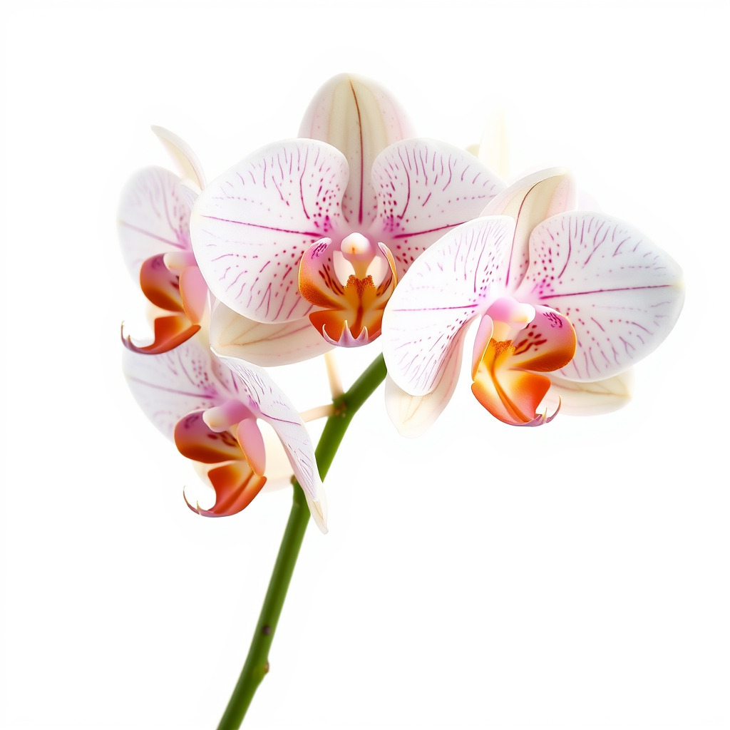 Orchid Flower D Model Pack Low-poly 3D model_2