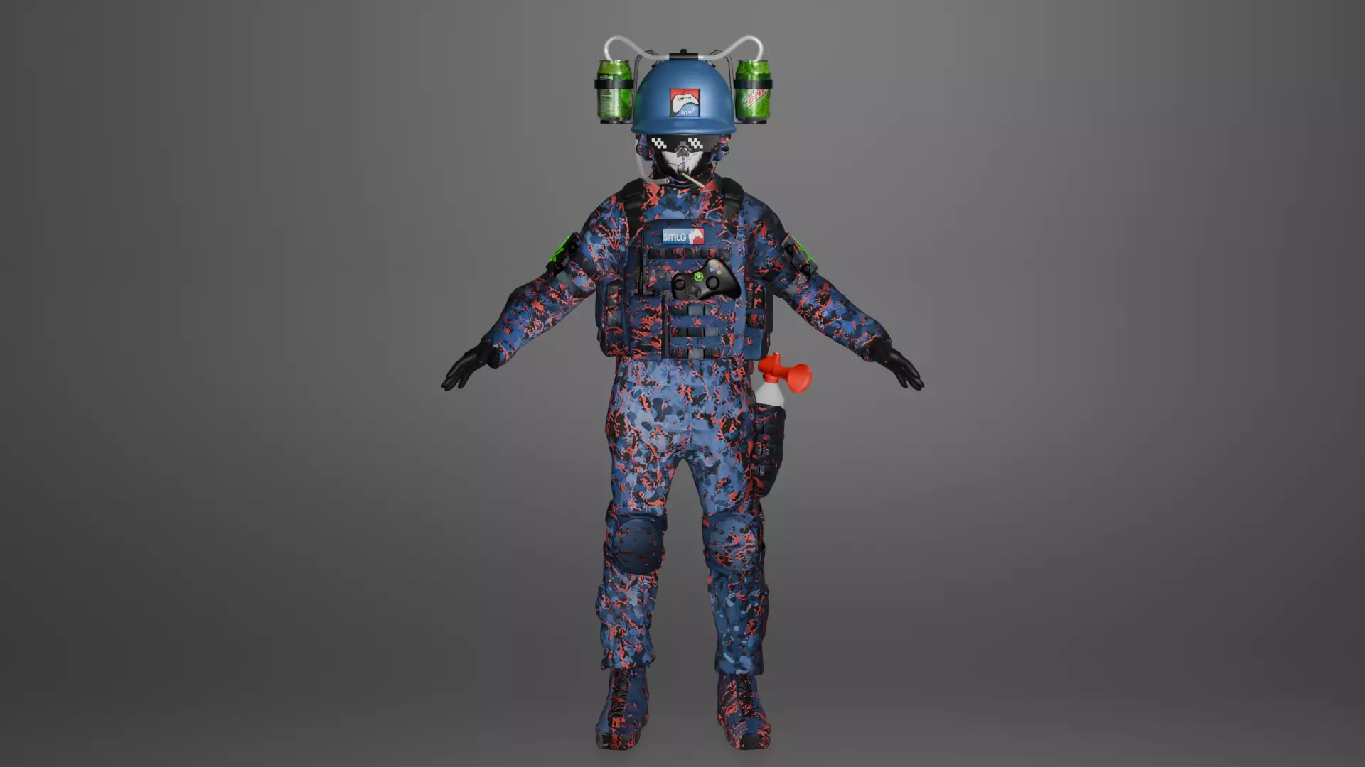 MLG Mascot - Updated Free 3D model