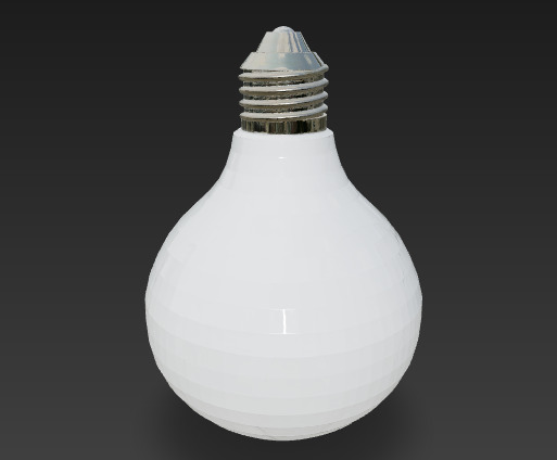 3D Pack LED Spiral Incandescent Bulbs 3D model_5