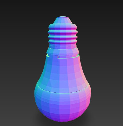 3D Pack LED Spiral Incandescent Bulbs 3D model_24