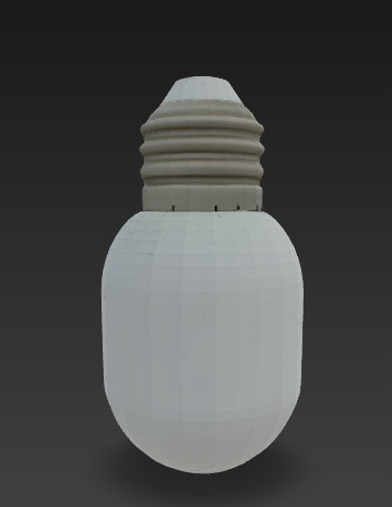 3D Pack LED Spiral Incandescent Bulbs 3D model_35