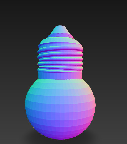 3D Pack LED Spiral Incandescent Bulbs 3D model_12