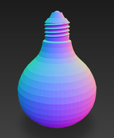 3D Pack LED Spiral Incandescent Bulbs 3D model_8