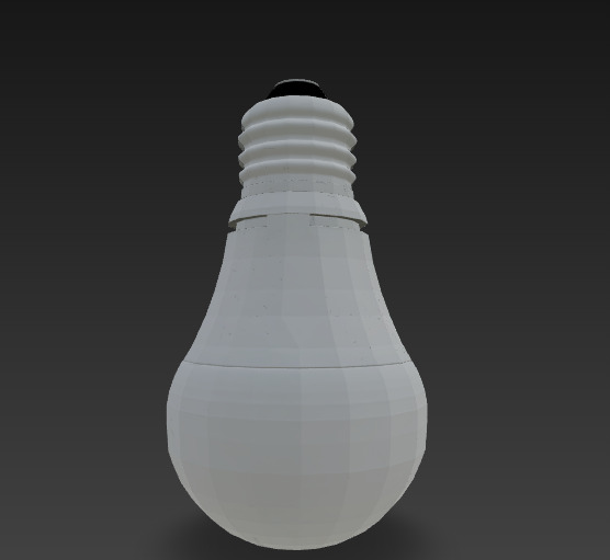 3D Pack LED Spiral Incandescent Bulbs 3D model_23