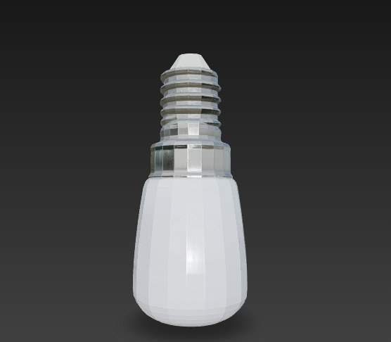 3D Pack LED Spiral Incandescent Bulbs 3D model_25