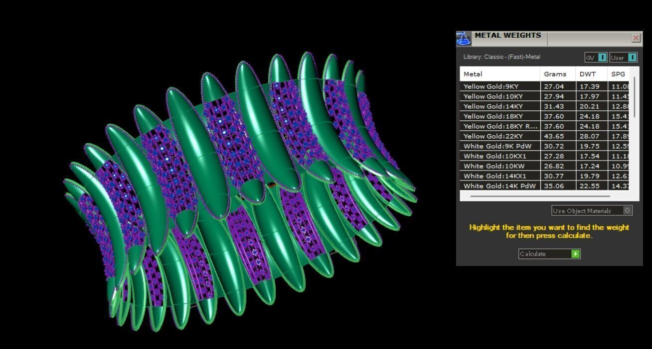 Fashion Bracelets 3D print model_4