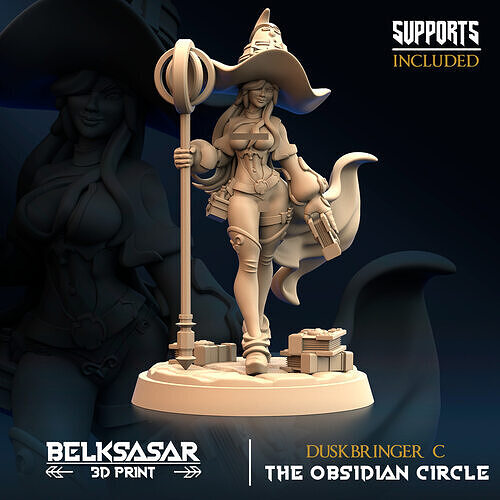 Duskbringer C Nude 3D print model