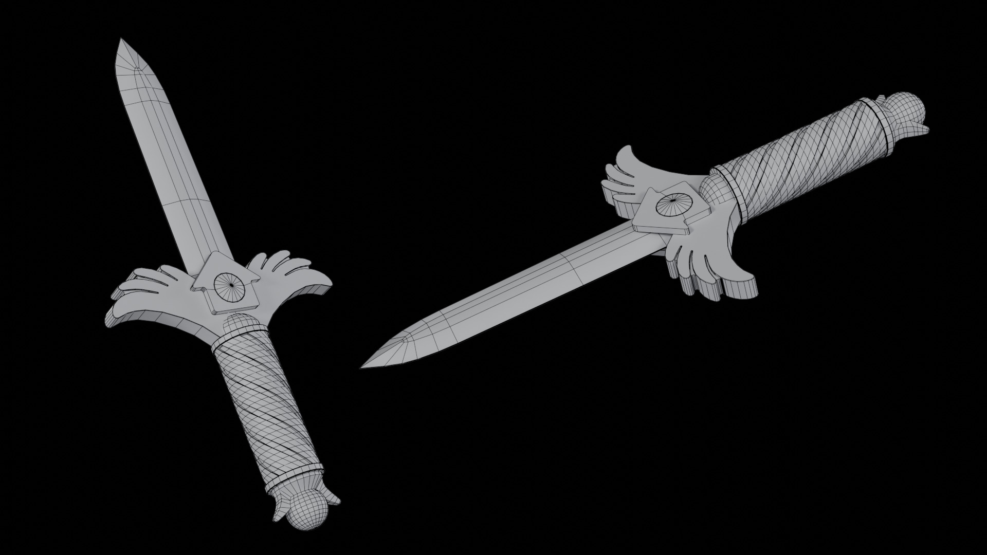 Squid Game Knife Season 3 3D model_7