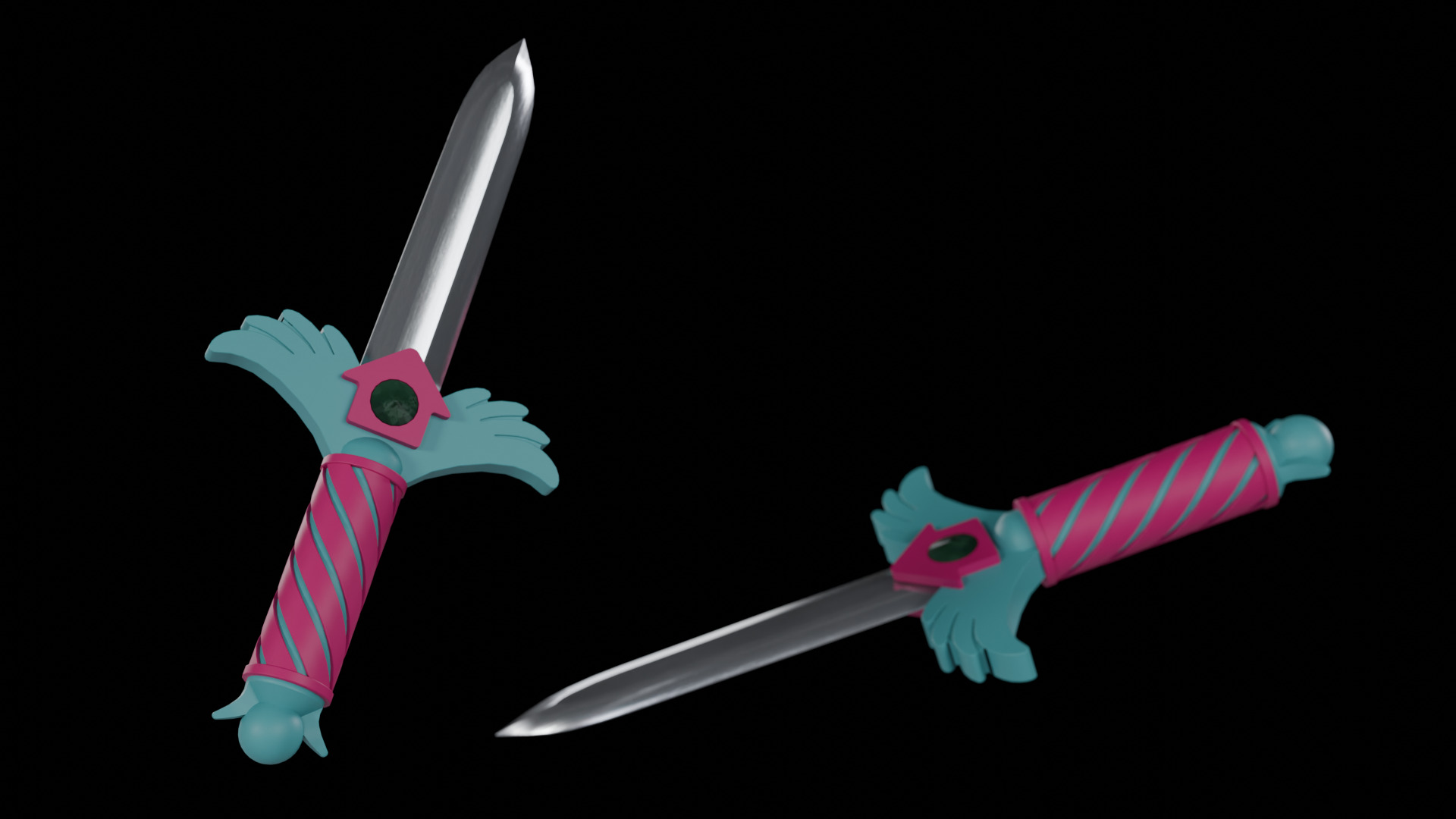 Squid Game Knife Season 3 3D model_3