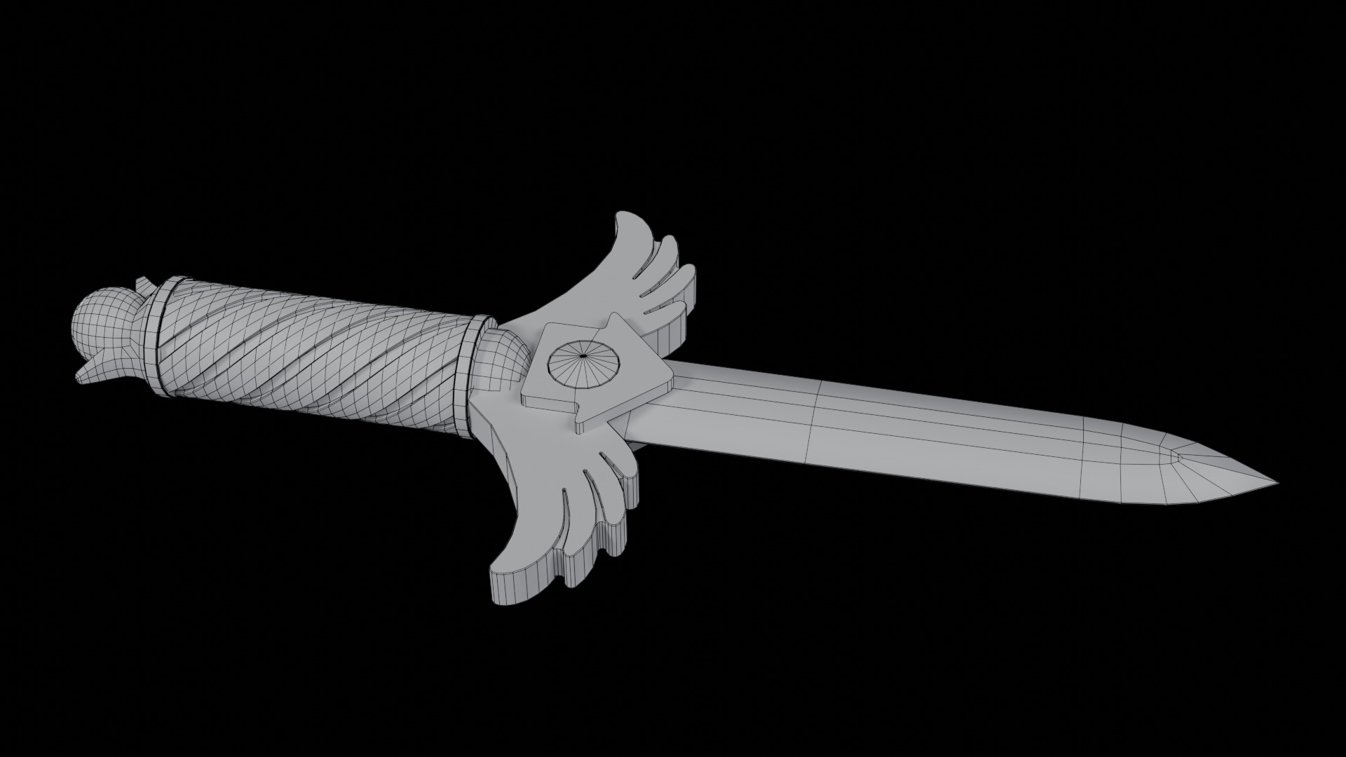 Squid Game Knife Season 3 3D model_6