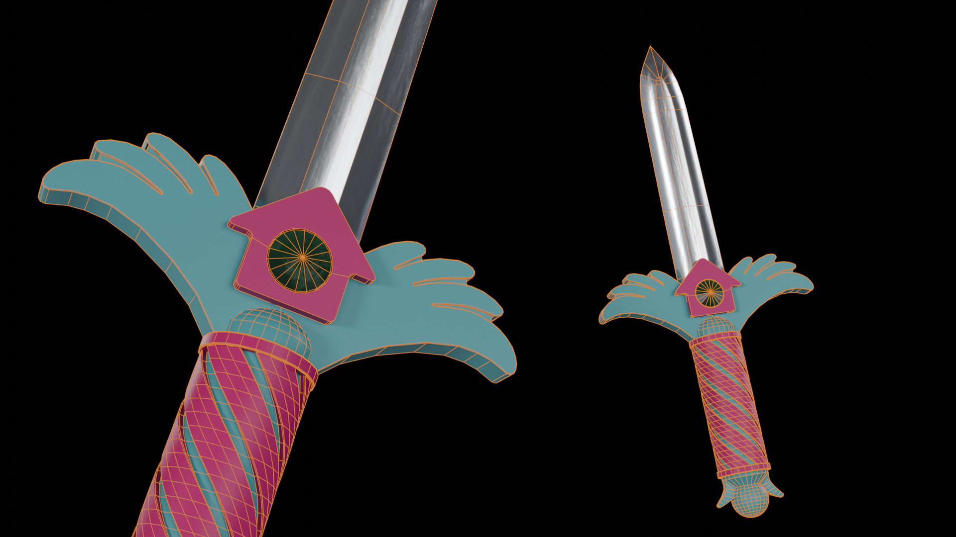 Squid Game Knife Season 3 3D model_4