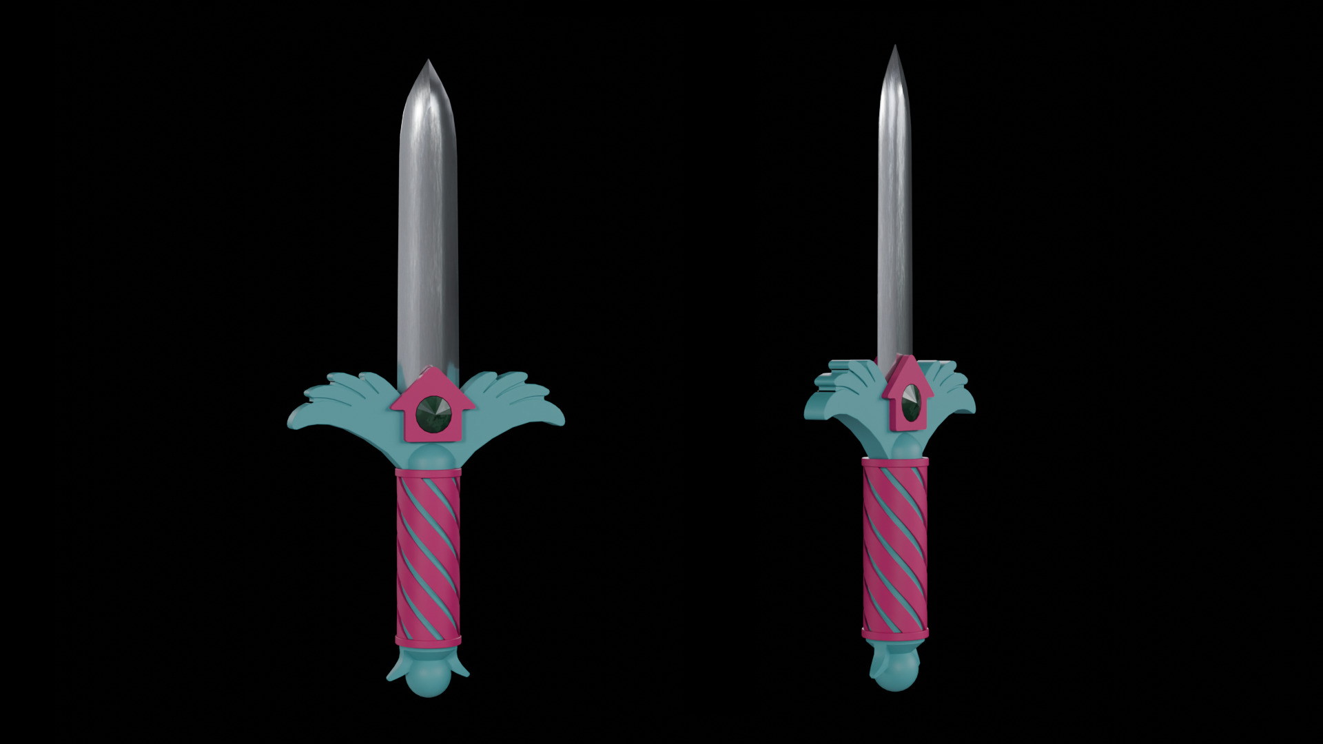 Squid Game Knife Season 3 3D model_2