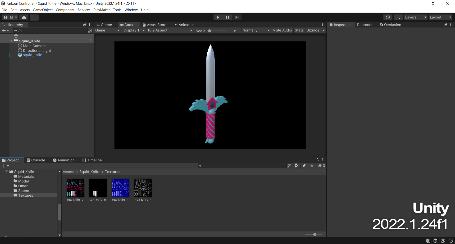 Squid Game Knife Season 3 3D model_9
