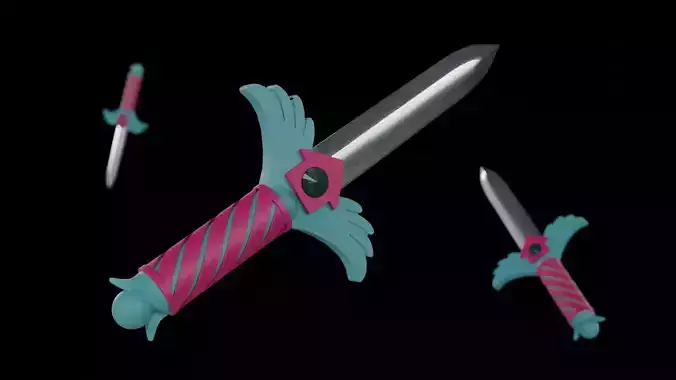 Squid Game Knife Season 3 3D model