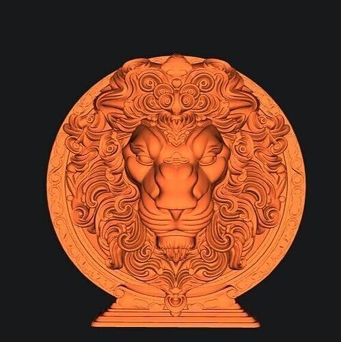  LEO THE LION Zodiac Series 3D print model