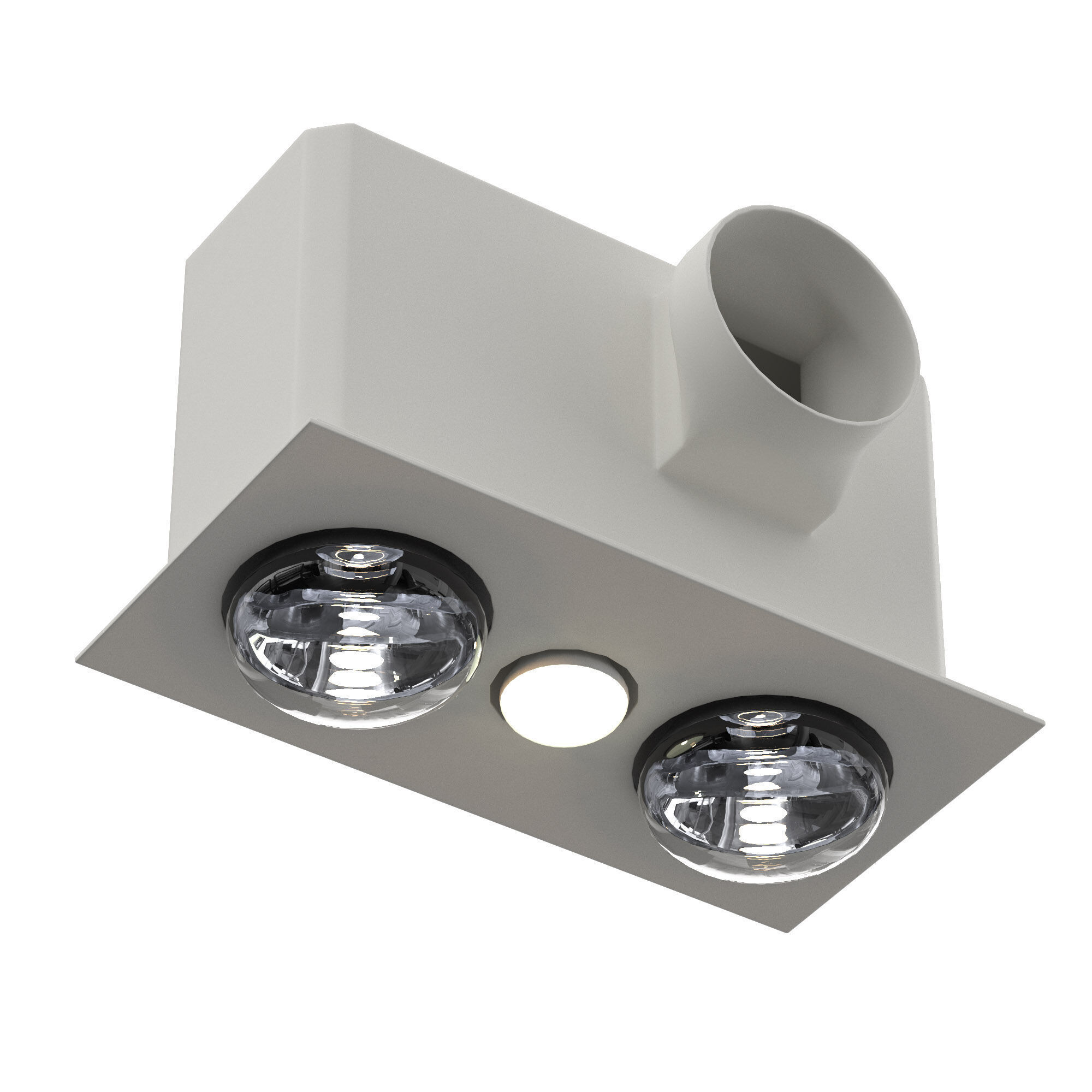 Cali 3-in-1 Bathroom Heater 3D model_1