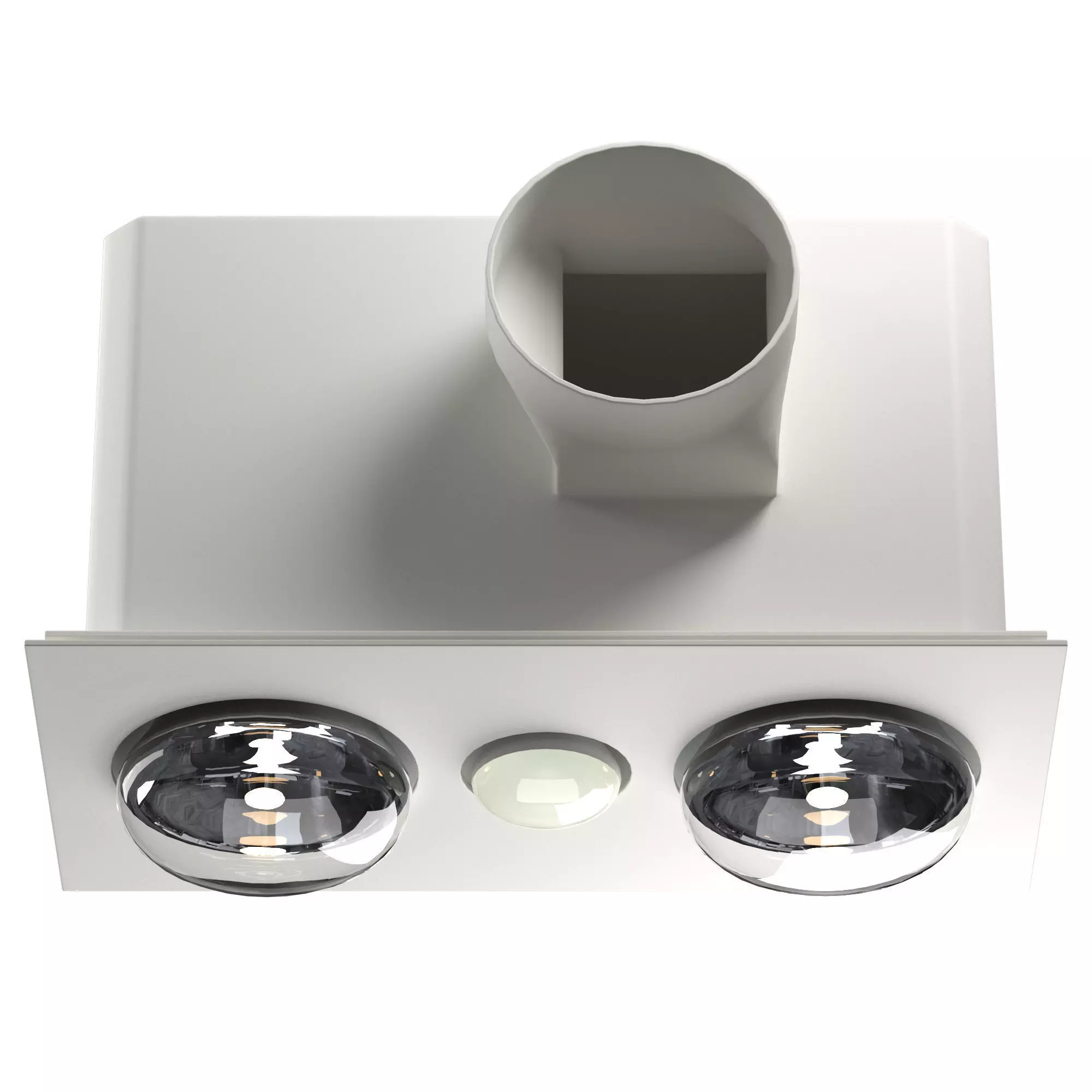 Cali 3-in-1 Bathroom Heater 3D model_0