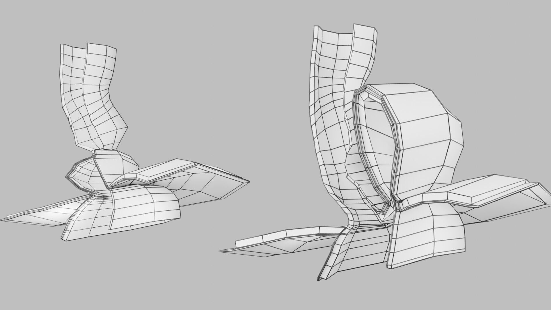 Hiatal hernia stomach sliding paraesophageal Low-poly 3D model_36