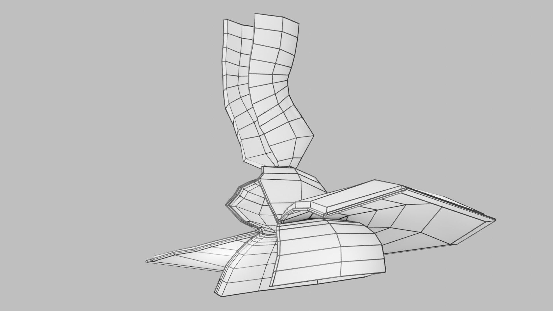 Hiatal hernia stomach sliding paraesophageal Low-poly 3D model_43