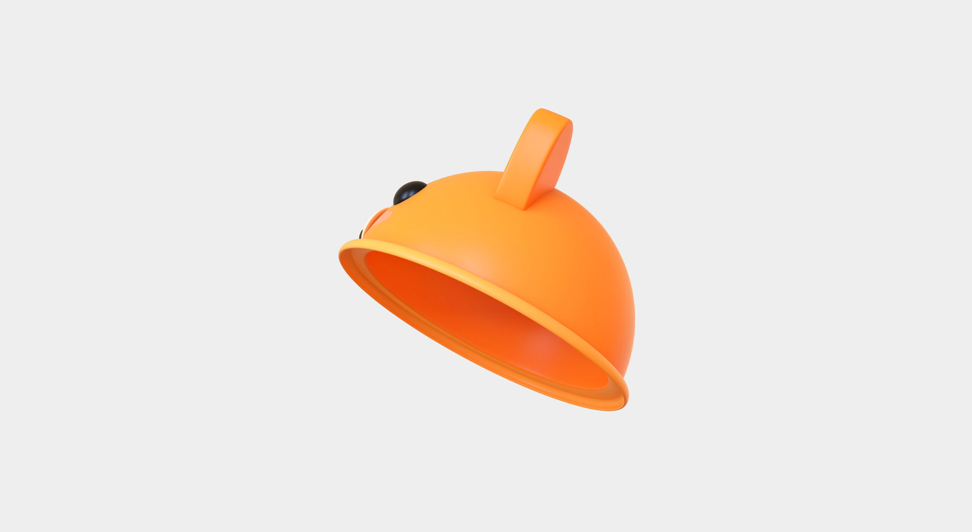 Low-Poly Fox Hat Low-poly 3D model_3