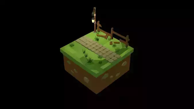 Isometric Nature Combined Tiles-1