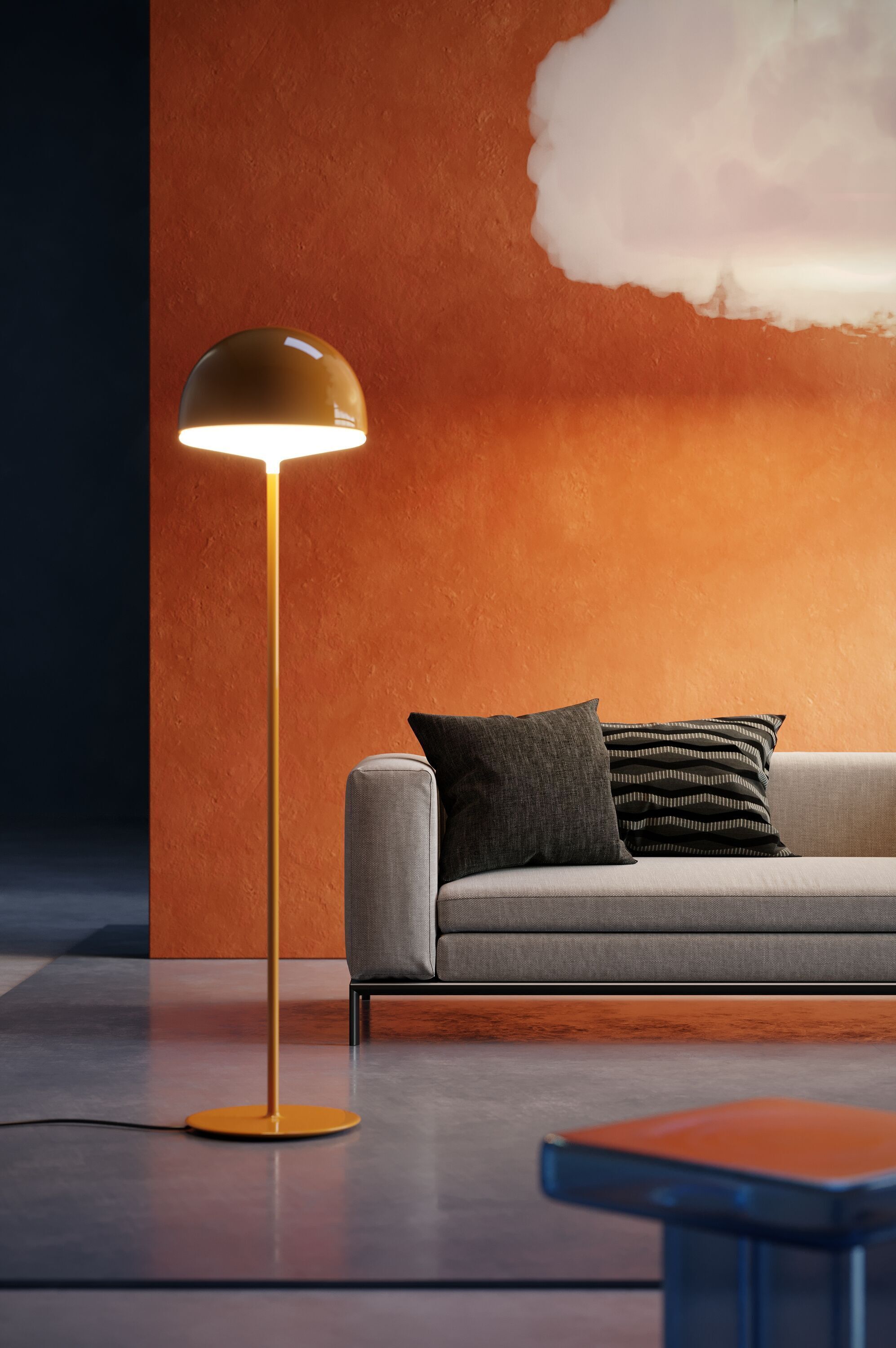 Atmos room interior scene 3D model_2