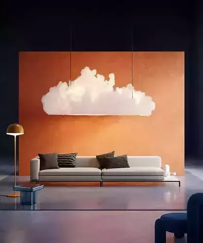 Atmos room interior scene 3D model