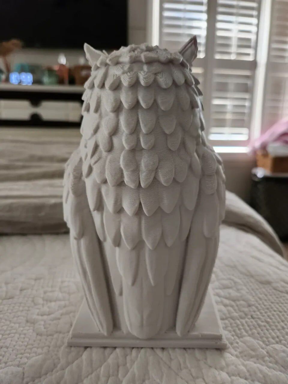 owl 3d prined stl file 3D print model_2