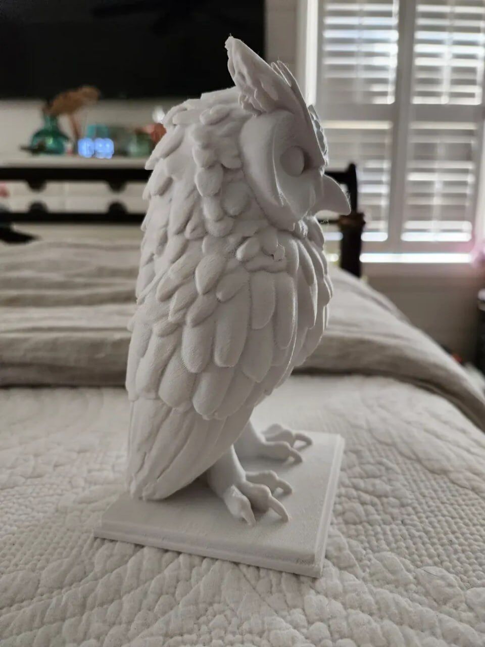 owl 3d prined stl file 3D print model_1