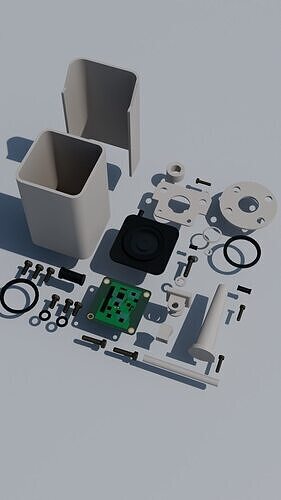 security camera 3D model