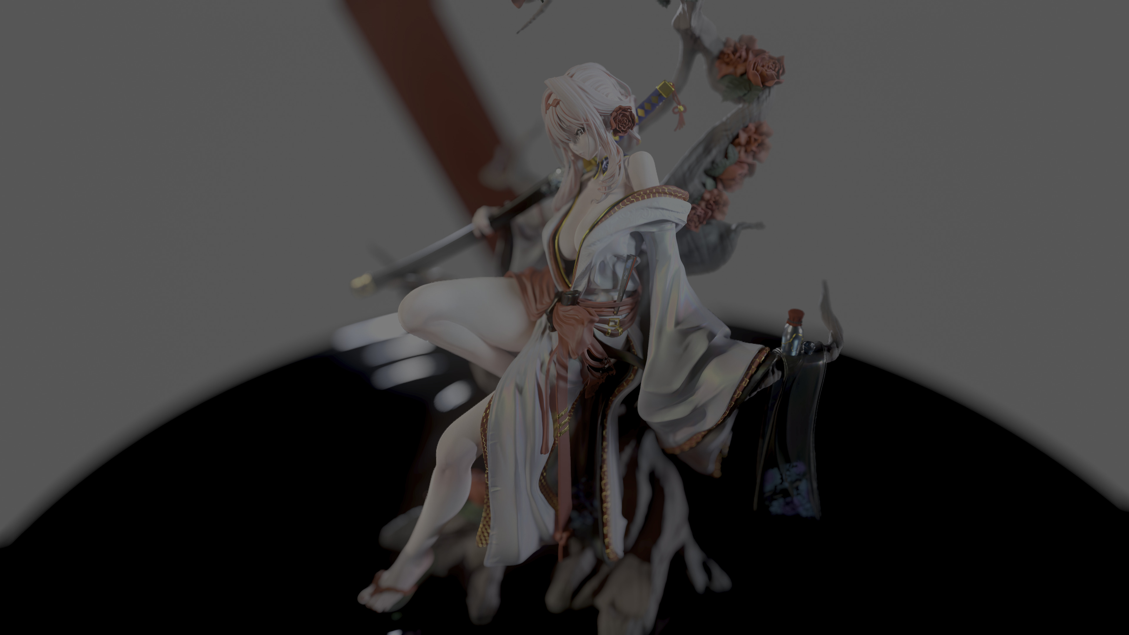 Scarlet longing flower - NIKKE 3D print model_4