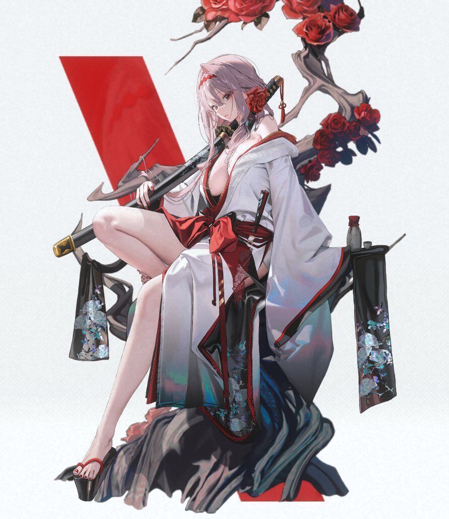 Scarlet longing flower - NIKKE 3D print model_12