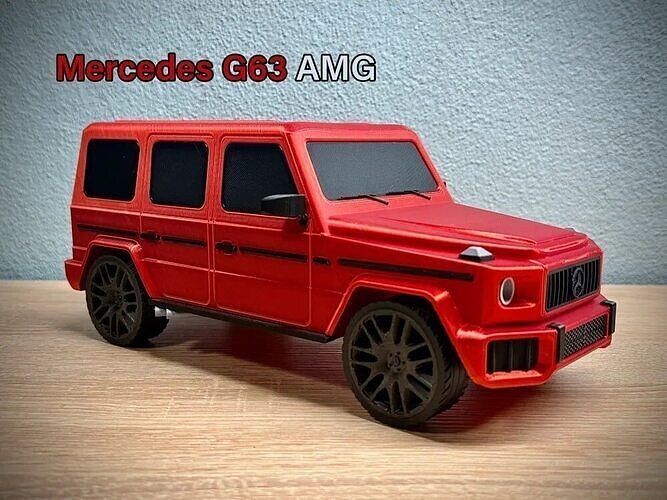 mercedes G63 AMG  3D print model