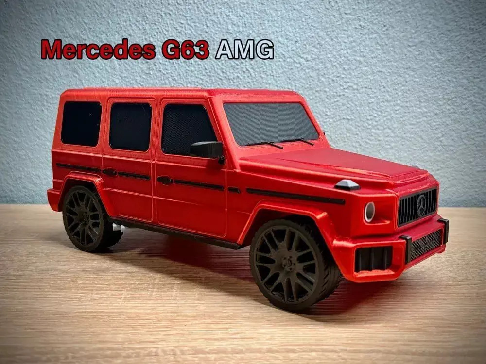 mercedes G63 AMG 3D print model