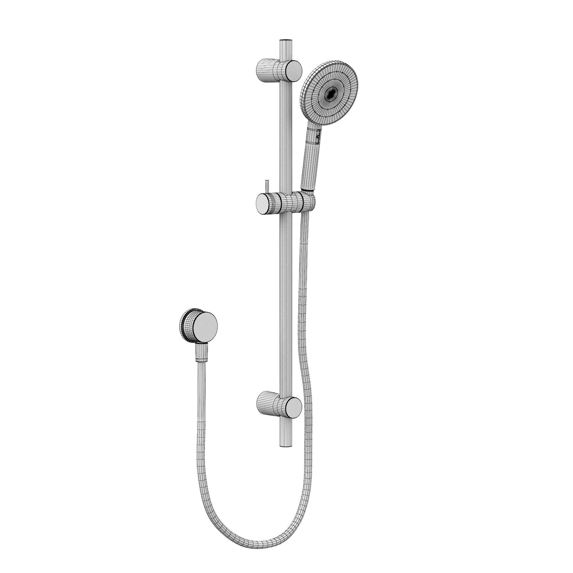 Caroma Urbane II Rail Shower 3D model_5