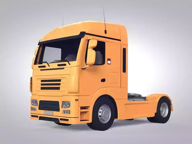 Generic Heavy Truck - Tractor - Head -- Semi Trailer